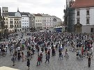 Iniciativa Milion chvilek pro demokracii uspořádala na Horním náměstí v...