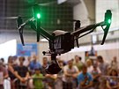 Na festivalu v plzeskm Depu 2015 nvtvnci vidli v akci drony...