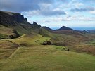 Isle of Skye, Skotsko: jednou z nejhezích zajímavostí ostrova jsou geologické...