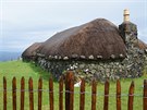 Isle of Skye, Skotsko: Ve skanzemu Skye Museum of Island Life na severu ostrova...