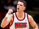 Dražen Petrovič v dresu New Jersey Nets