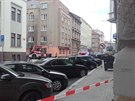 Hasii dnes dopoledne evakuovali domov mládee v Plzni kvli naruené statice....