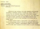 Archivní dokument k fingovanému pevodu Emanuela Valenty u Pavlovy Hut...