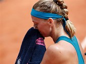 Tenistka Petra Kvitov ve tetm kole Roland Garros.