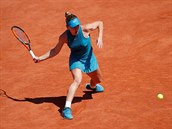 Rumunka Simona Halepová v semifinále Roland Garros.