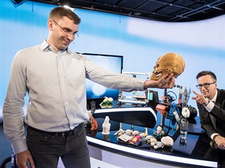 Programový ředitel Maker Faire Prague Jiří Zemánek v diskusním pořadu iDNES.cz...