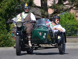 B.S.A E28 na Oldtimer Bohemia Rally 2018