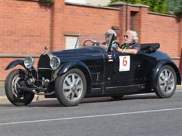 Bugatti T43 na Oldtimer Bohemia Rally 2018