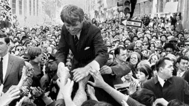 Prezidentská kampaň Roberta Kennedyho ve Filadelfii (2. dubna 1968)