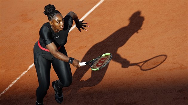 Serena Williamsová na Roland Garros.
