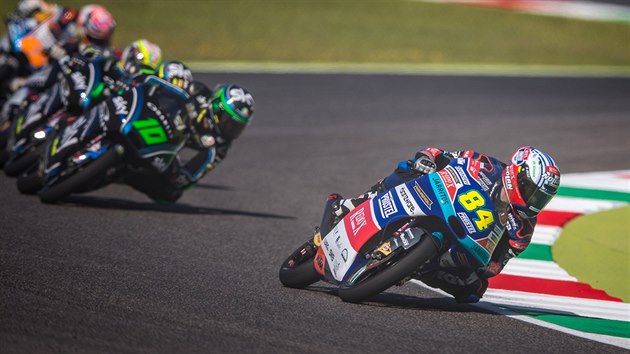 Jakub Kornfeil  v td Moto3 v Itlii.