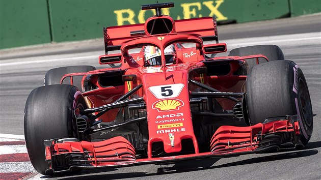 Sebastian Vettel ovládl kvalifikace Velké ceny Kanady.