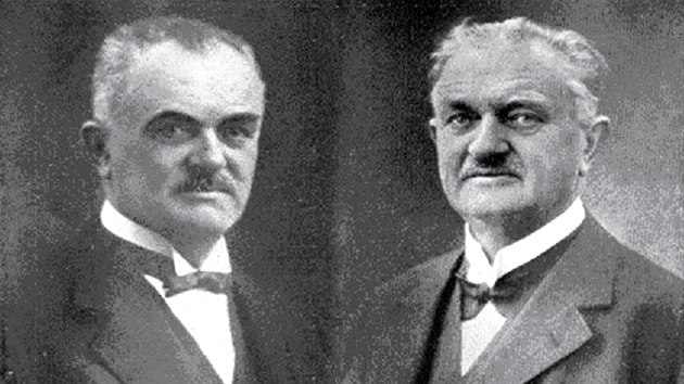 Bratři František (vlevo) a Jan Sigmundovi