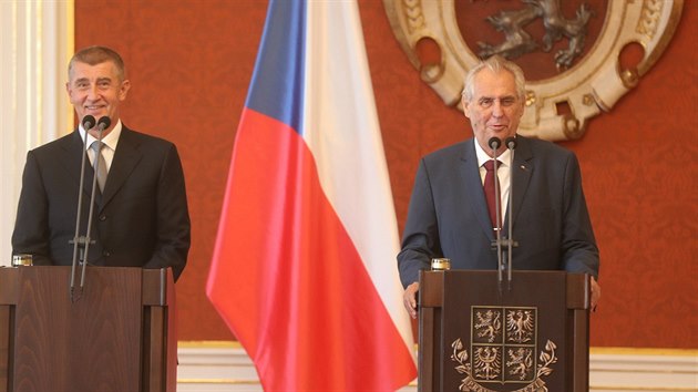 Jmenování Andreje Babiše premiérem (6. června 2018)