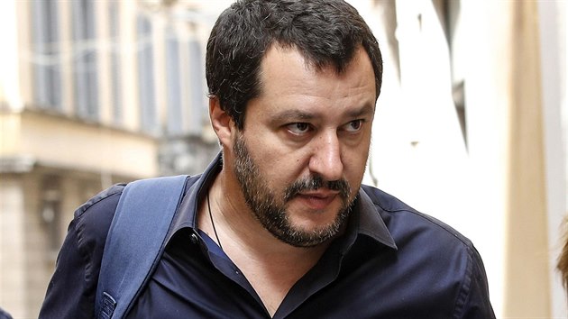 Matteo Salvini se minul ptek stal novm italskm ministrem vnitra.