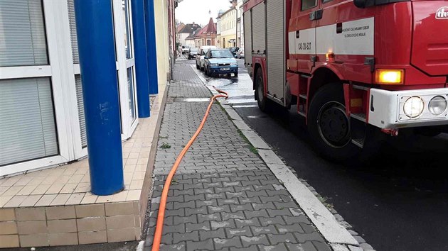 Bouřky zaměstnaly hasiče na Šumpersku. (9. června 2018)
