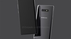 Vizualizace chystaného Samsungu Galaxy Note 9