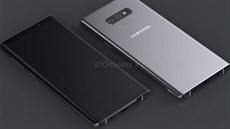 Vizualizace chystaného Samsungu Galaxy Note 9