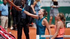 Petra Kvitová se louí s Roland Garros u ve tetím kole.