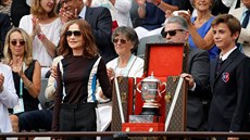 Trofej Suzanne Lenglenové pro vítzku Roland Garros.