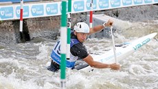 Kanoista Tomá Rak obsadil na domácím mistrovství Evropy ve vodním slalomu v...