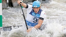 Finalista Luká Rohan dojel na mistrovství Evropy ve vodním slalomu pátý.
