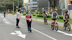 Ciclolima - nedlní jízda na kole v Lim