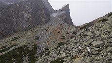 Tatranský závod vysokohorských nosi ve Starém Smokovci na Slovensku. (íjen...