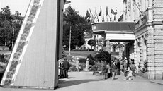 Filmový festival v Mariánských Lázních v roce 1949