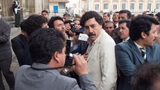 Javier Bardem v roli Pabla Escobara ve filmu Escobar