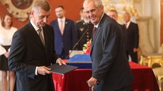 Jmenování Andreje Babie premiérem (6. ervna 2018)