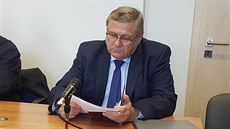 Jiří Zelenka u mosteckého soudu.