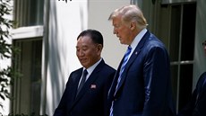 Americký prezident Donald Trump se v Bílém domě sešel se severokorejským...