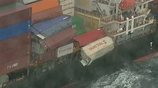 Boue zpsobila ohromné kody na australské nákladní lodi