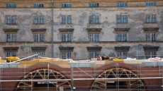 Takto probíhalo snáení pvodního mostu na Negrelliho viaduktu.