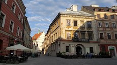V ponkud oprýskané budov v srdci Lublinu sídlí restaurace Mandragora.