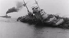 Zkázu lodi Szent István zachytily ped 100 lety filmové kamery