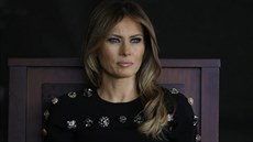 Melania Trumpová (Sigonella, 27. kvtna 2017)