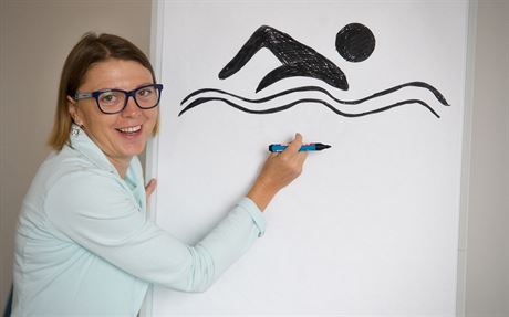 Markéta Pechová, handicapovaná plavkyn a ambasadorka projektu