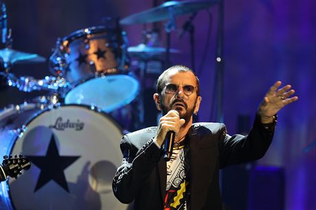 Ringo Starr v praskm Kongresovm centru 19. ervna 2018