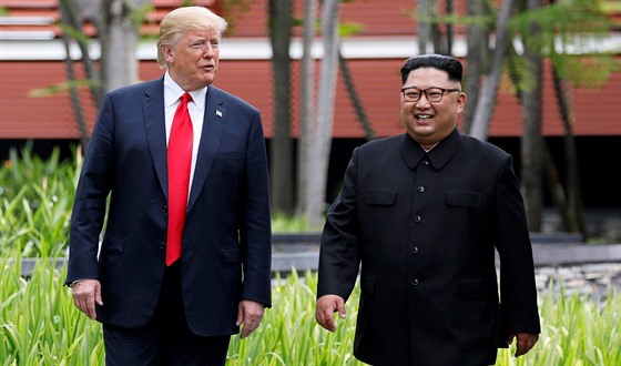 Donald Trump a Kim ong-un