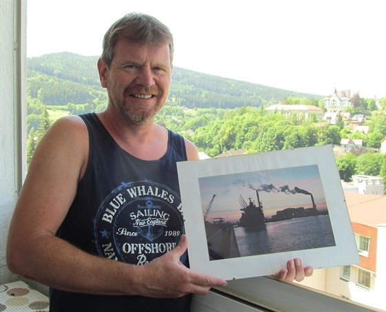Miloš Janoušek má ze svých plaveb bohatou fotodokumentaci.
