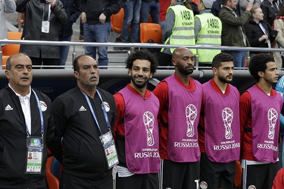 SLAVNÝ NÁHRADNÍK. Mohamed Salah z Egypta do úvodního duelu na MS proti Uruguayi...