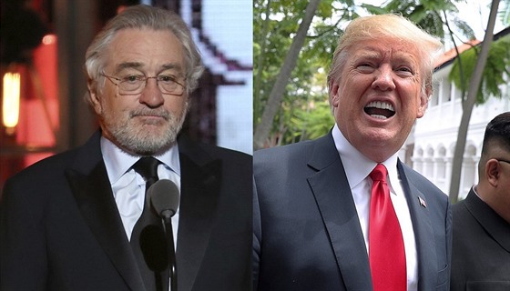 Robert De Niro a Donald Trump