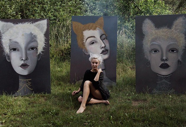 Léna Brauner v holeovické Továrn