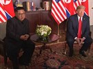 Donald Trump a Kim ong-un na jednání v Singapuru (12. ervna 2018)