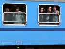 Osobní vlak narazil na Sokolovsku do spadlých vtví. Evakuované dti pesedly...