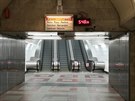 V Praze se po devítimsíní rekonstrukci otevel výstup ze stanice metra Andl...