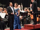 Javier Camarena, Leticia de Altamirano a dirigent Leo Svárovský na koncert v...