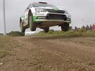 Fanouci automobilové rallye milují slavný Micky's jump na Sardinii